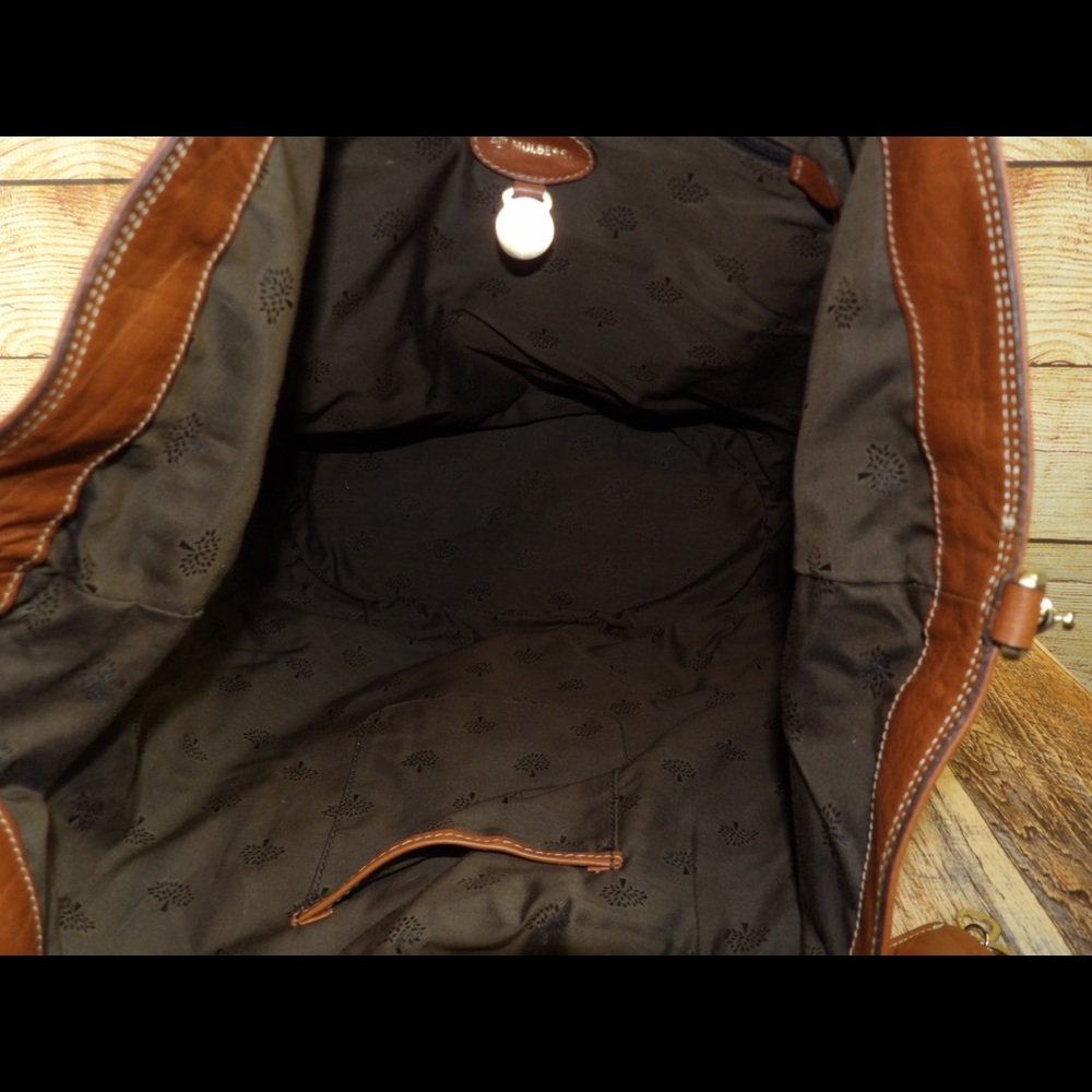 Mulberry tan leather tote - Picture 4 of 8